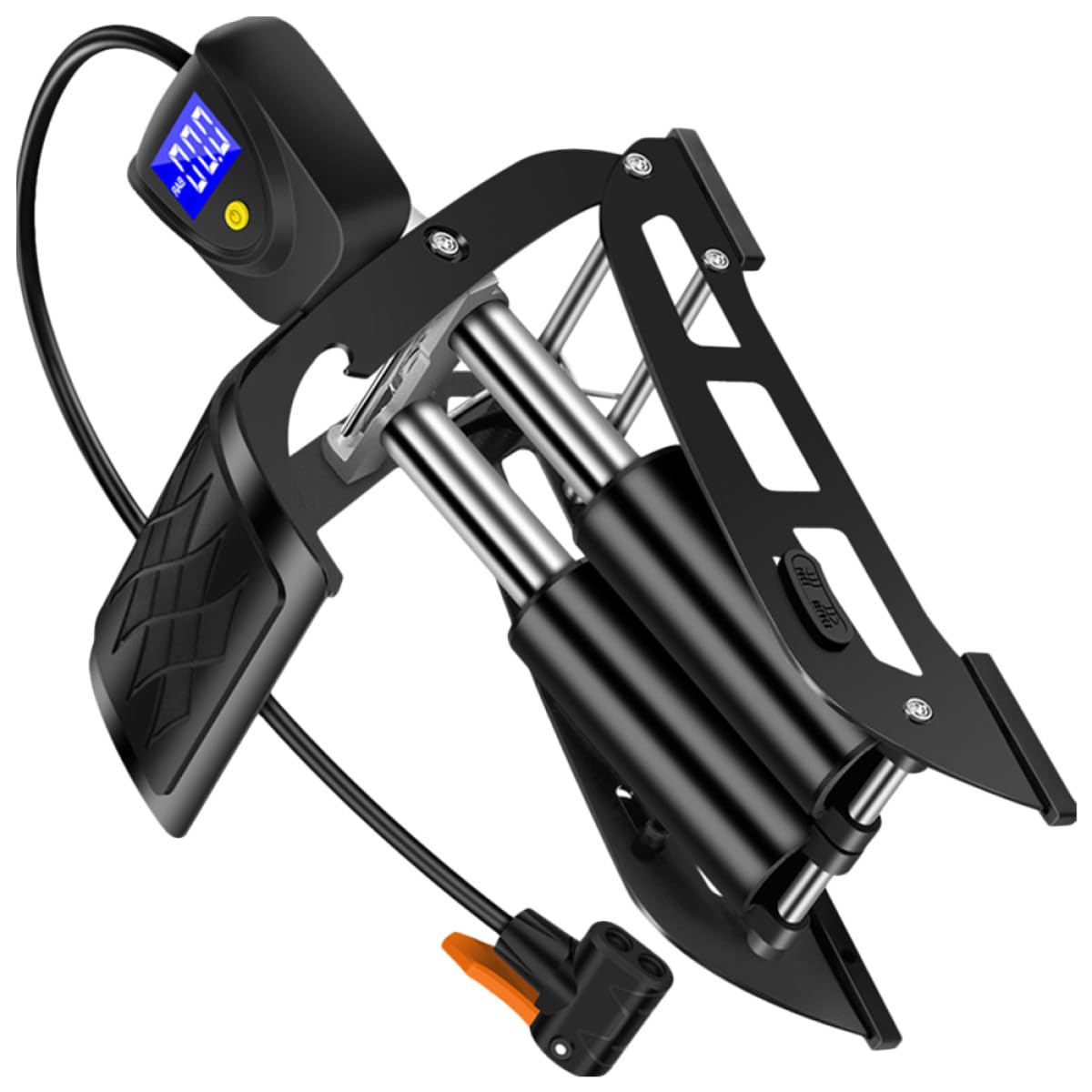 MAGICLULU Mini Pompa a Pedale Portatile per Bicicletta, Auto e Moto