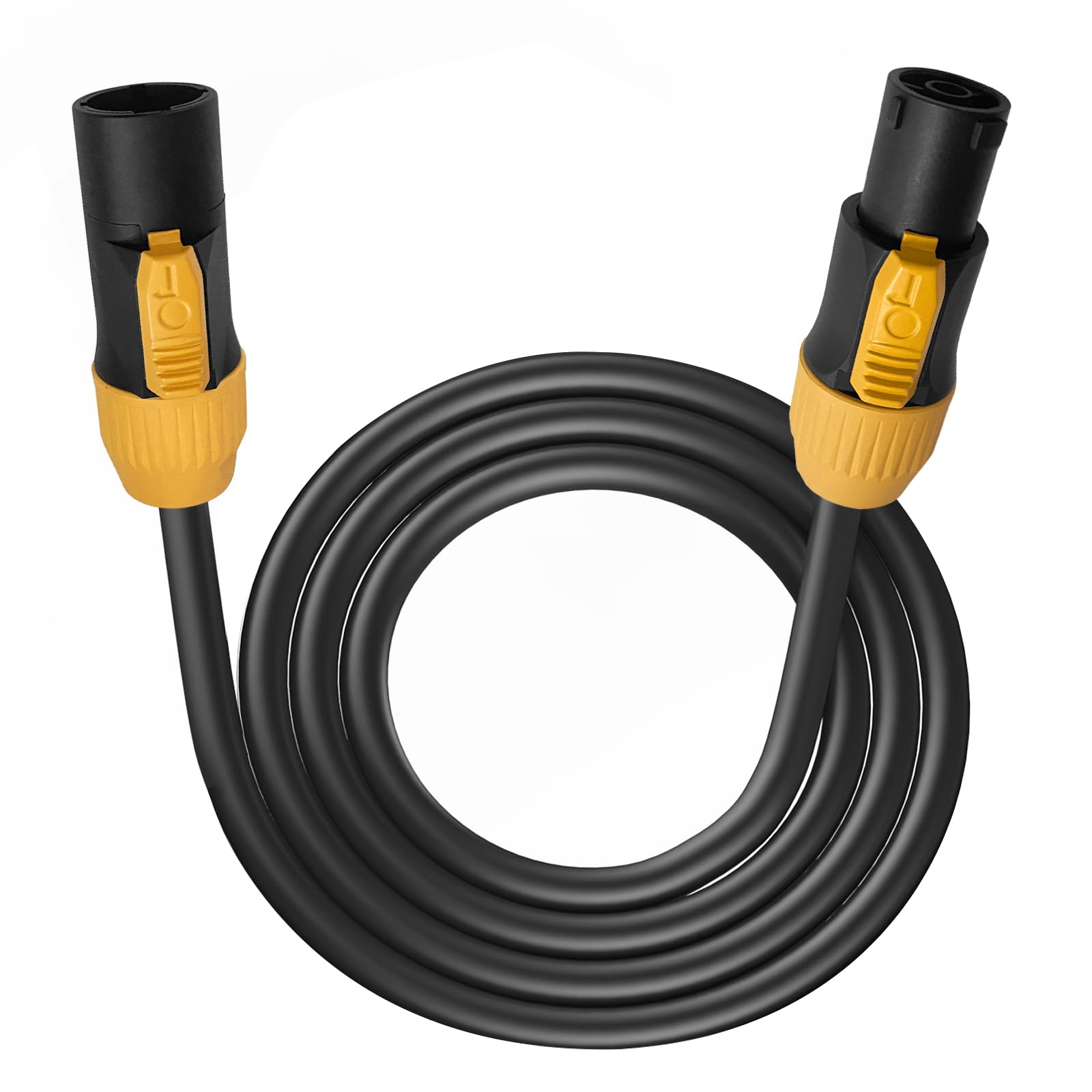 Seetronic, cavo di prolunga PowerCon da SAC3FX a SAC3MX PowerCon, 12 AWG, cavo PowerCon maschio a femmina, connettore resistente da 20 A per esterni, 90 cm