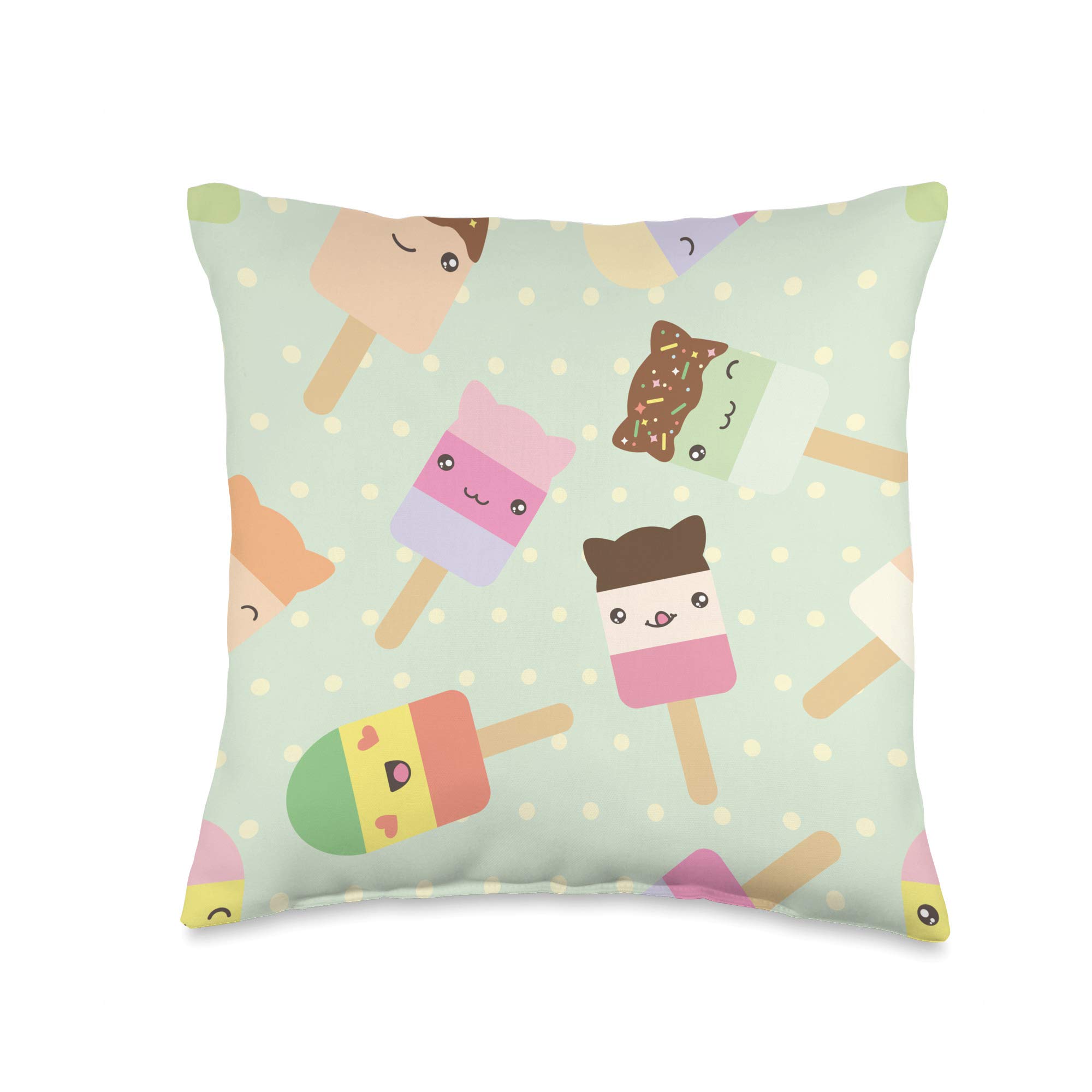 kawaii throw pillows