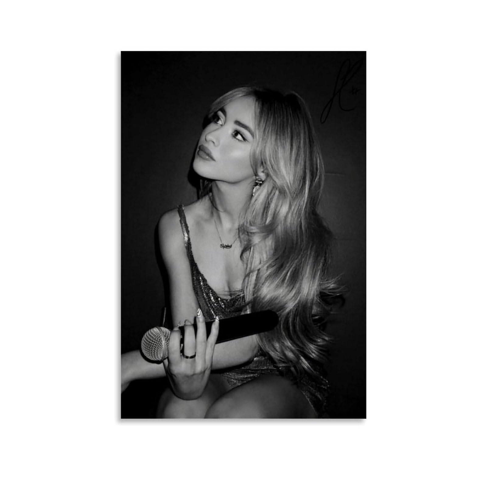 Qunchaos Sabrina Timmerman muzikale poster, muziekposters voor de kamer