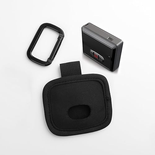 Miniatura 4 de Xxerciz Funda compatible con Tracki GPS Tracki, funda protectora con mosquetón, portátil, ligera, antiarañazos, a prueba de golpes, funda para