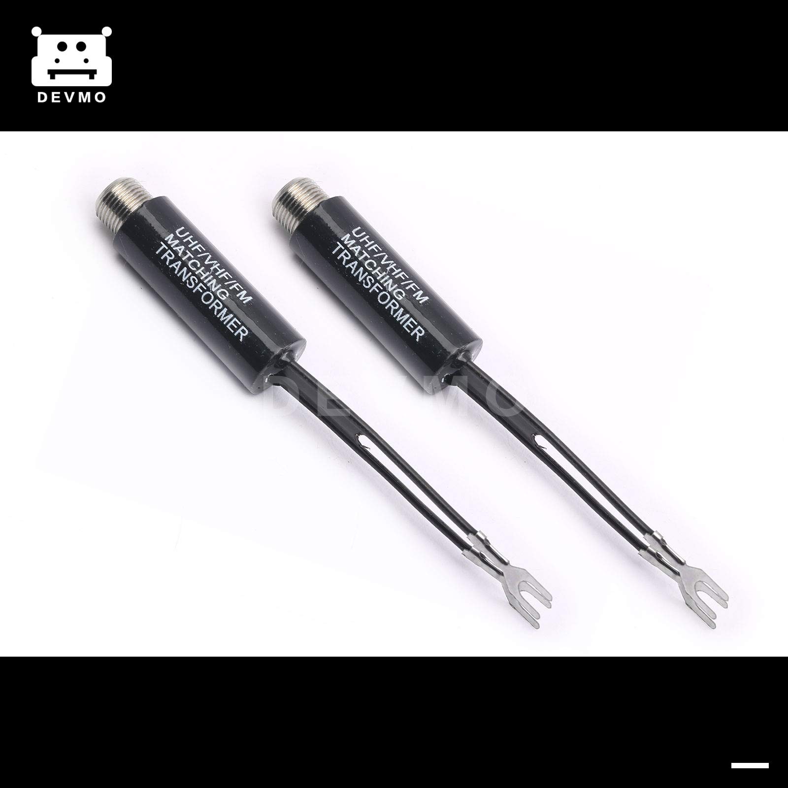 Amazon.com: DEVMO 2PCS UHF VHF FM 75-300 Ohm TV Antenna Matching