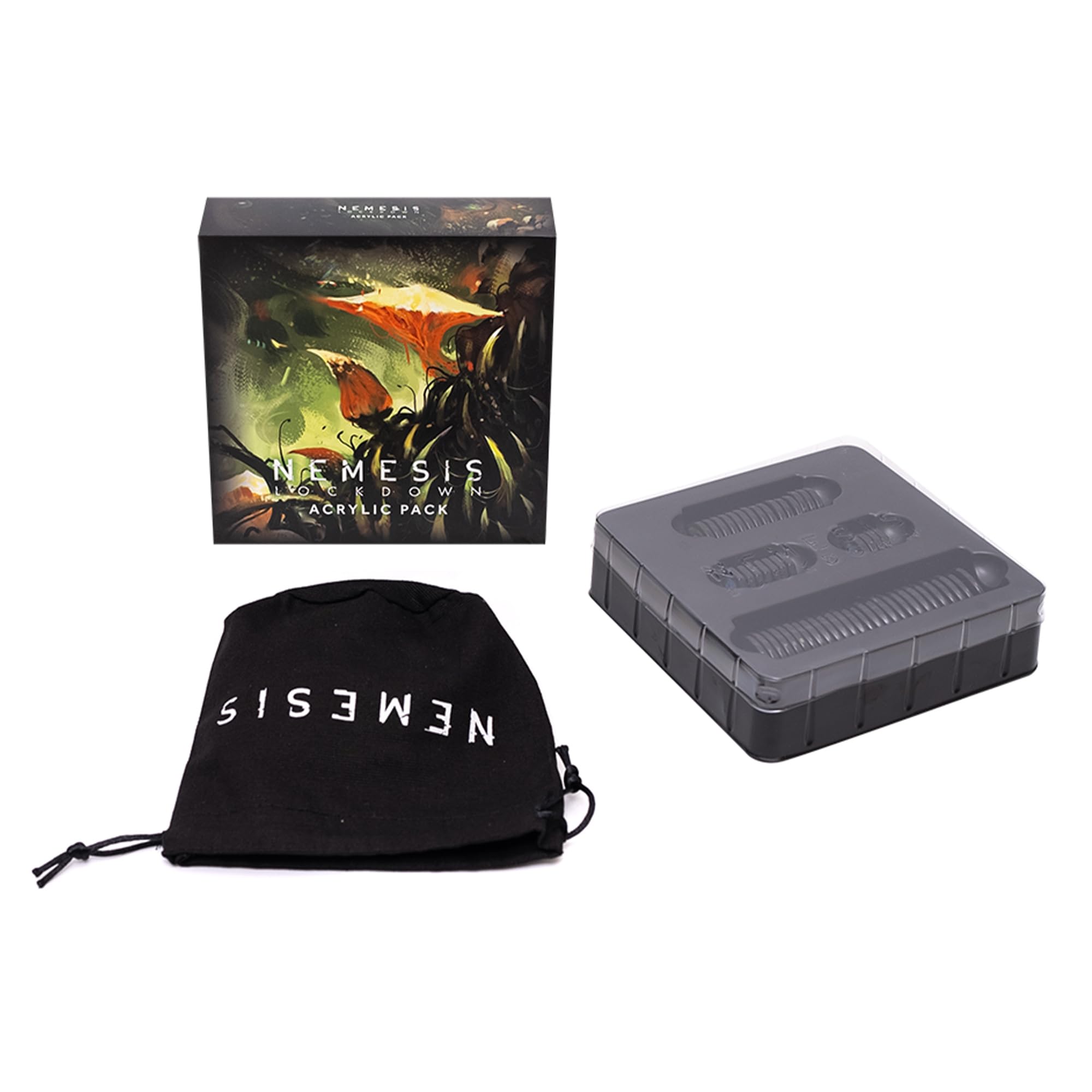 Awaken Realms | Nemesis Lockdown: gettoni acrilici di lusso | Accessorio da gioco da tavolo | a partire da 14 anni