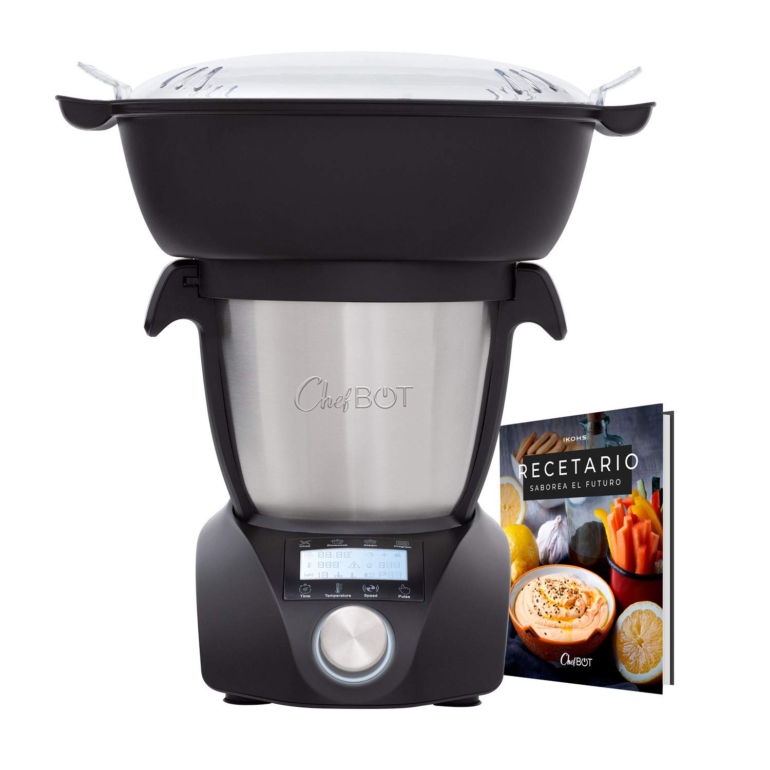 IKOHS CHEFBOT Compact STEAMPRO cooking rice