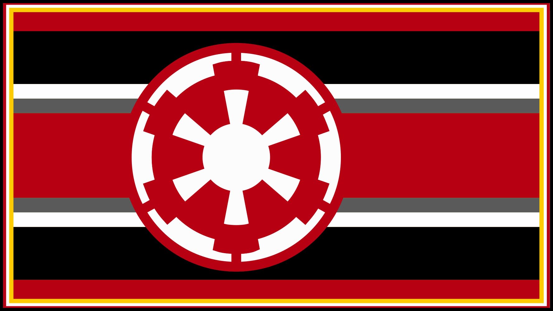 Drapeau Large First Imperial Marines - Pavillon Paysage Grand Format pour Mat