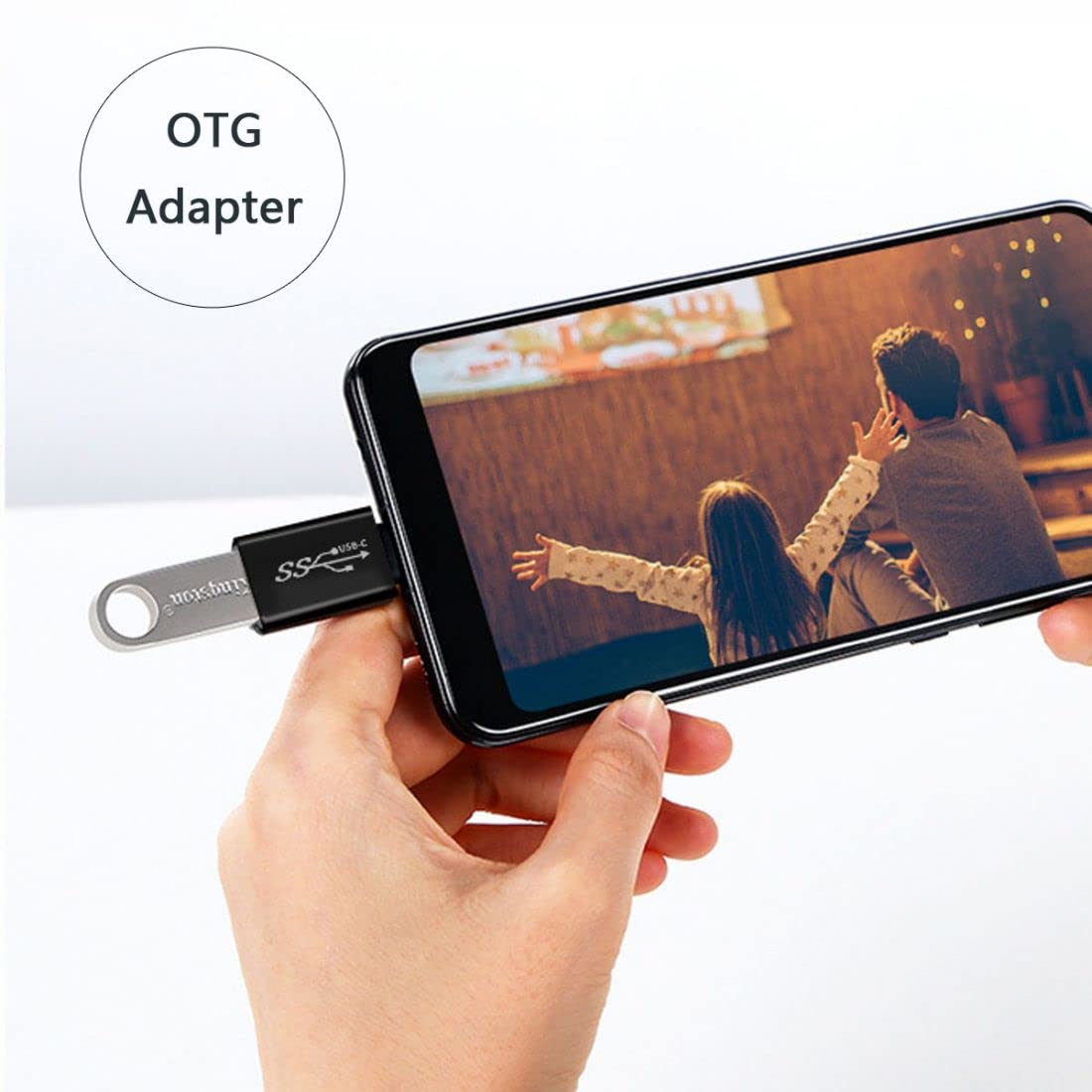 Lot De 4 Adaptateurs USB-C Vers USB-A 10 Gbps - Convertisseur OTG Pour PC, Smartphone Et Disque Dur