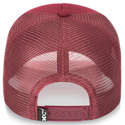 Boné MXC Brasil Snapback Aba Curva Tela Telinha Redinha Liso Tamanho:Único;Cor:Colorido