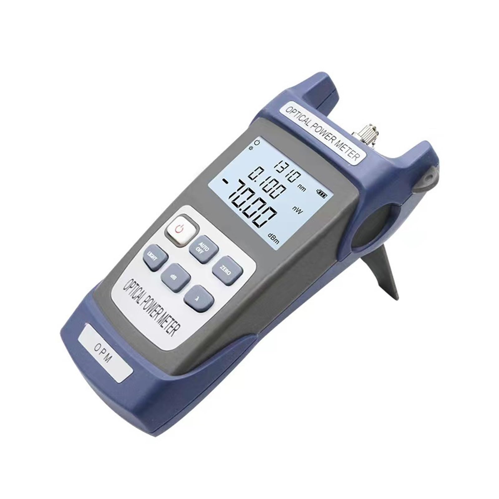 Dispositivo di misurazione a fibra ottica, NJ233 Misuratore Di Potenza Ottica Ad Alta Precisione Strumenti Di Costruzione In Fibra Ottica FTTH -70~+10dBm E -50~+26dBm Tester For Fibra FTTH OPM,Misura