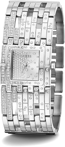 Miniatura 5 de GUESS Reloj de mujer de 0.866 in - Pulsera de tono plateado con esfera plateada, plateado, Classic