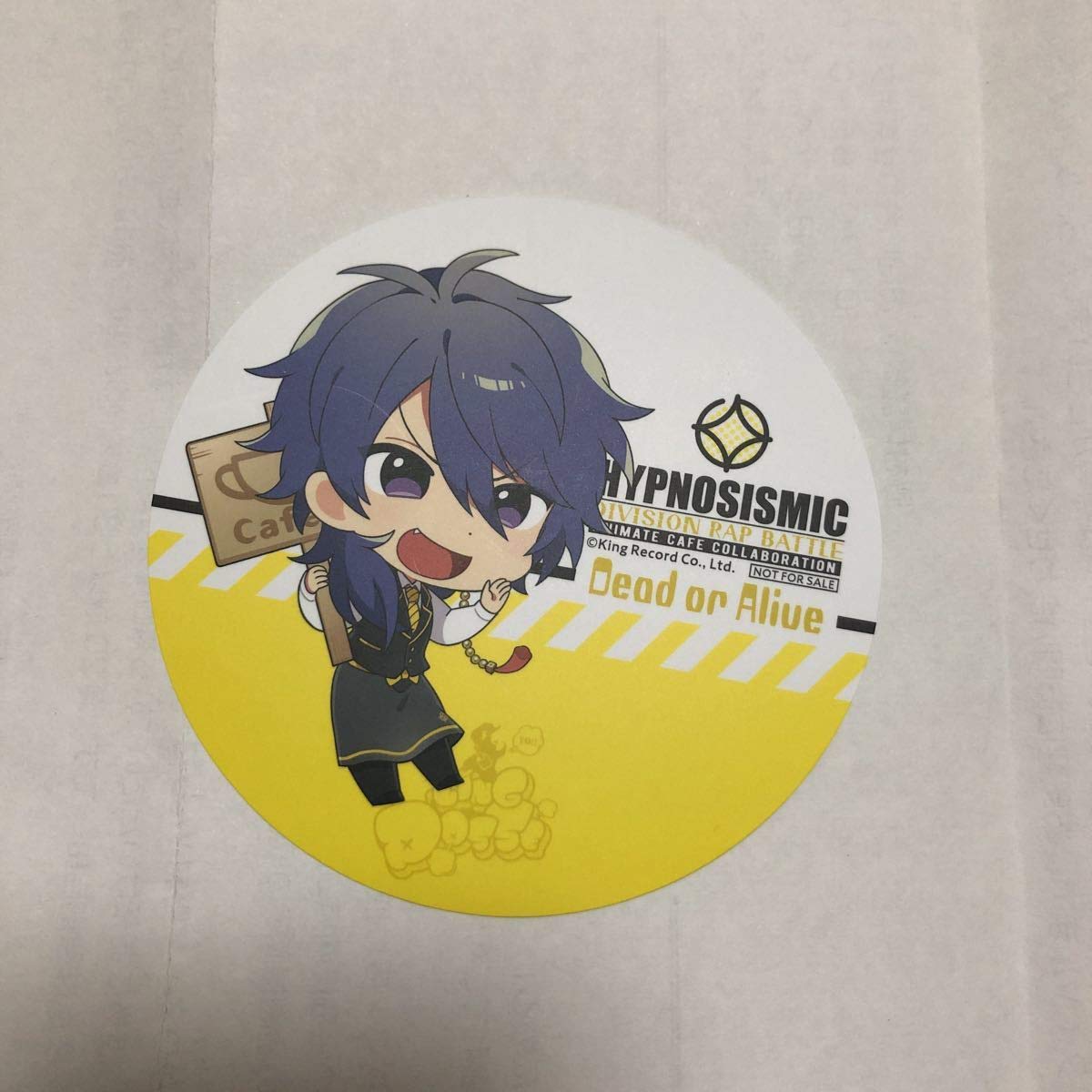 ヒプノシスマイク ヒプマイ 有栖川 帝統 アニカフェ 缶バッジ