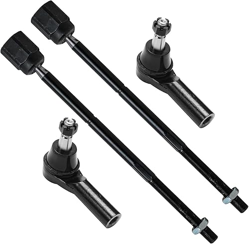 Miniatura 98 de Detroit Axle - 4 barras de acoplamiento delanteras para Chevrolet Trailblazer GMC Envoy 2002-2009 2003 2004 2005 2006 2007 2008 Reemplazo de