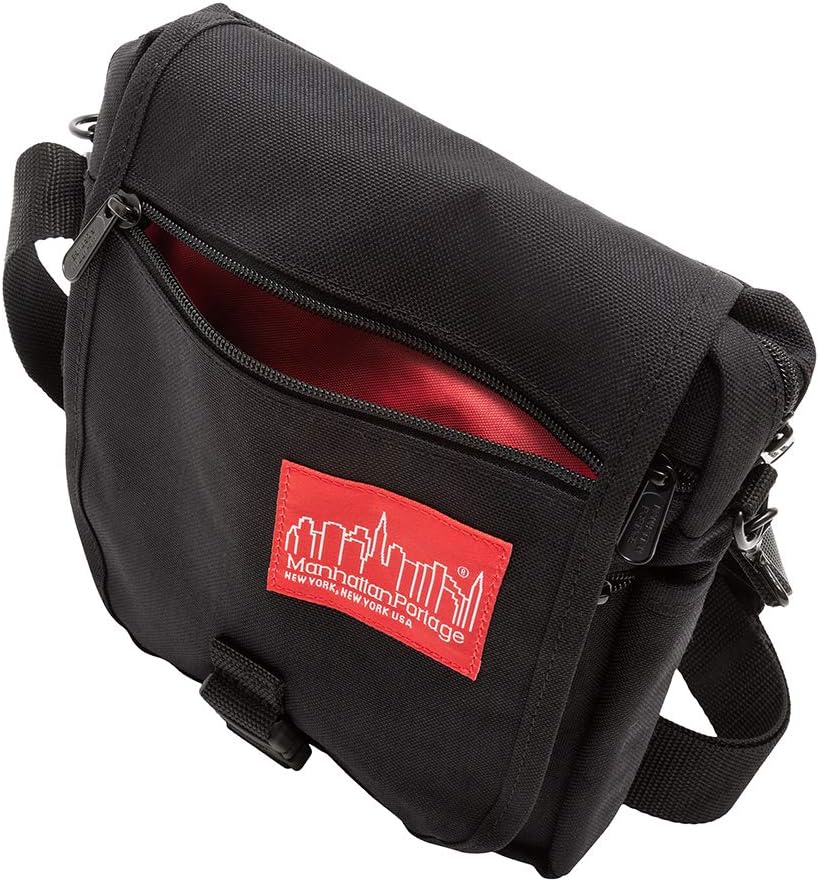 Manhattan Portage Urban Bag Compact Crossbody Shoulder Bag Durable Cordura Fabric Water Resistant for Work Business College