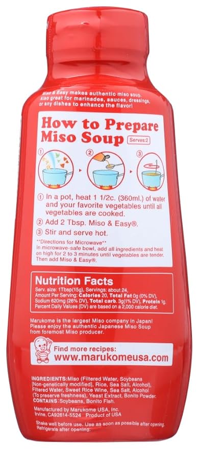 Marukome Miso Original - Pack de 3 unidades 41.4 oz miniatura 4