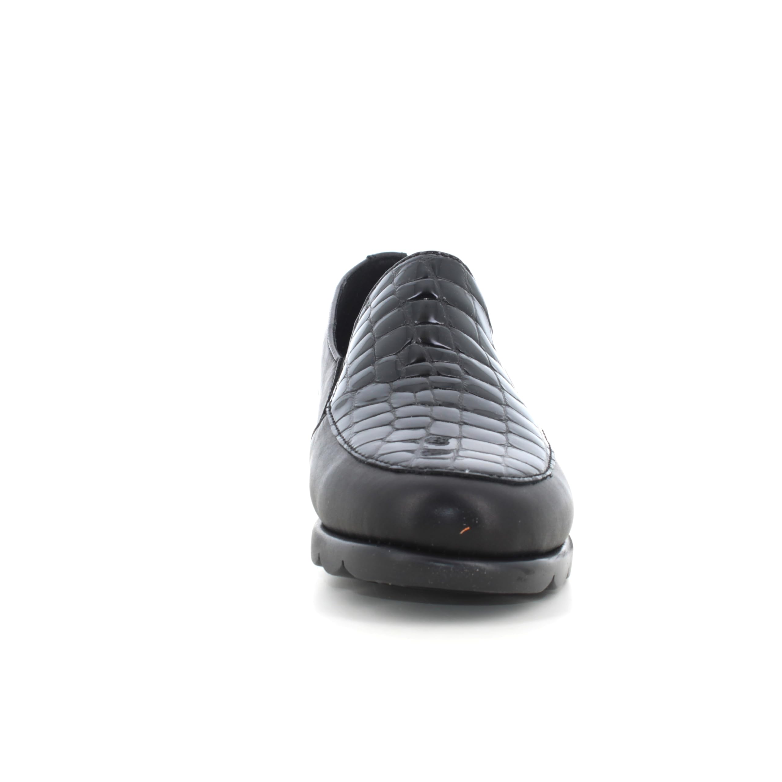 Valleverde Mocassini Donna VS10301E Pelle Nero Calzature Casual