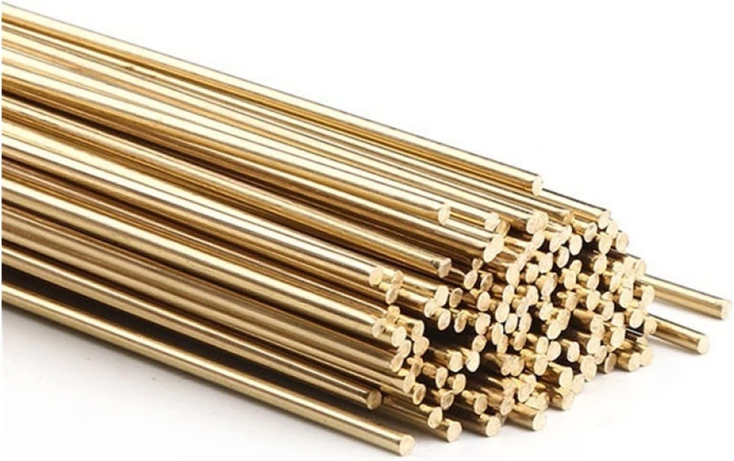 BREAKA 10pcs, 20pcs, 30pcs Brass Welding Wire, Low Temperature Brazing Rod, Welding Equipment Accessories, Suitable for DIY Hand Tools (Size : 30 Roots-1.6MM)