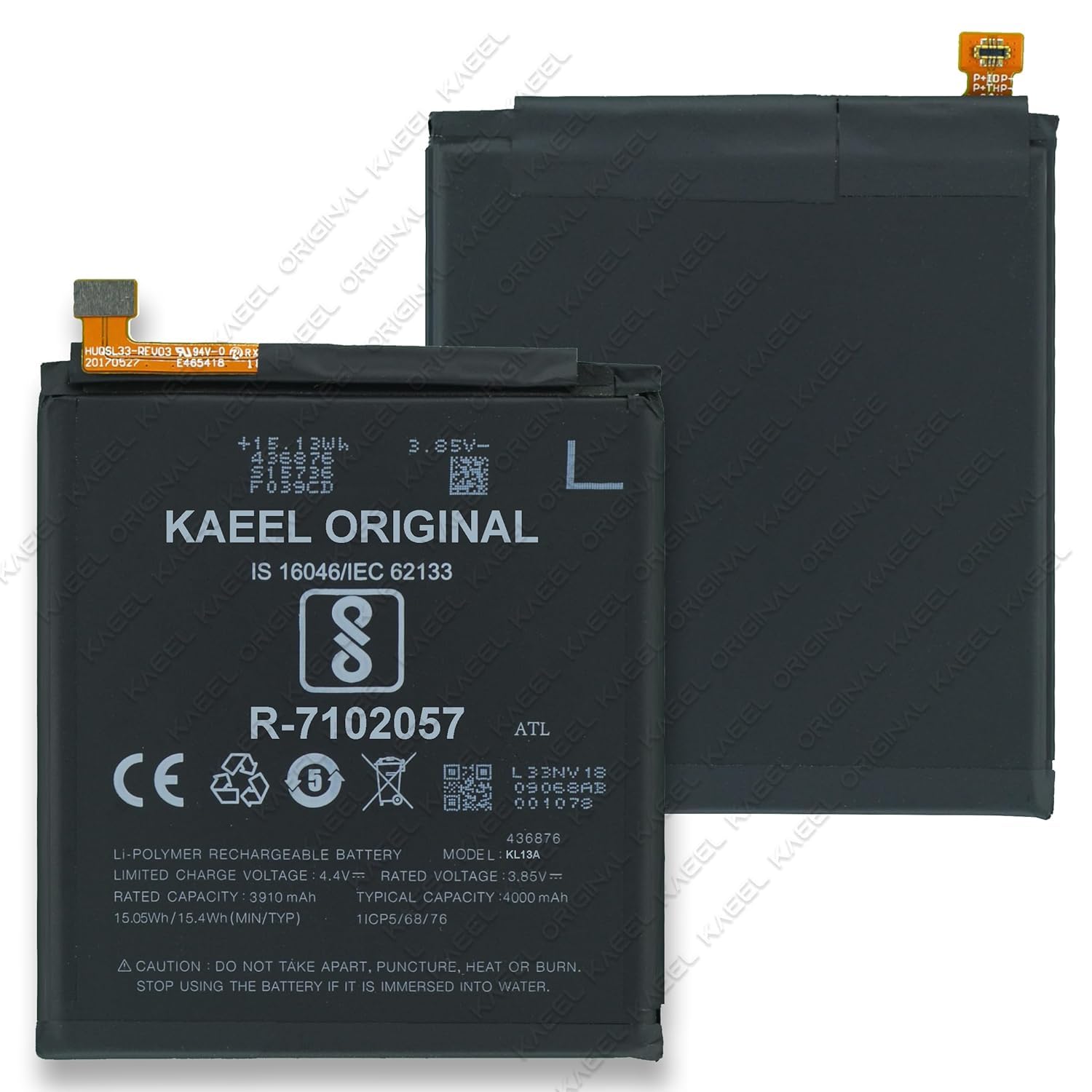 KAEEL ORIGINAL 436876 Battery for 10.or E / 10.or G (4000mAh) with 6 Months Warranty*