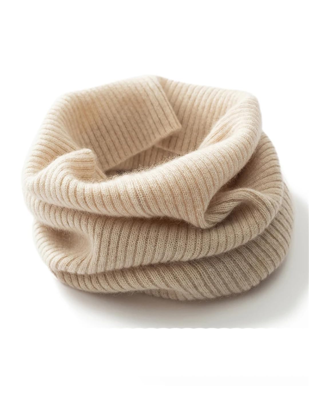 Bufanda unisex de invierno casual para exteriores, de punto, color sólido, cómoda, de cachemira, universal, calentador de cuello