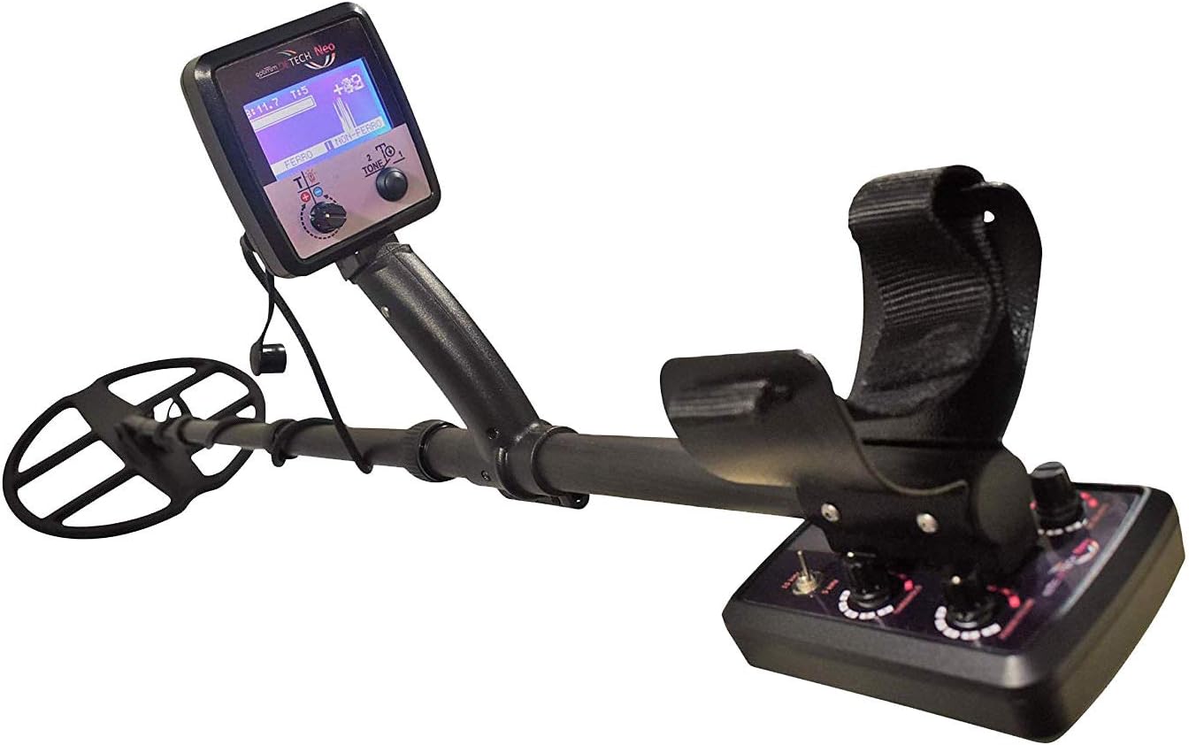 Neo Multi-frequency Professional Metal Detector - Discover Gold, Silver, Coins, Jewelry, and More - Waterproof Treasure Finder