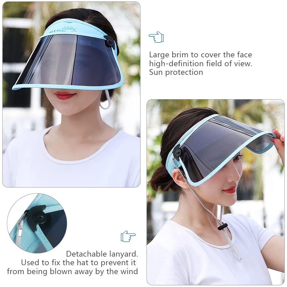 Cappello Da Sole A Tesa Larga Per Donna - Paglia Spiaggia Pieghevole, Protezione UV UPF, Per Viaggi E Vacanze