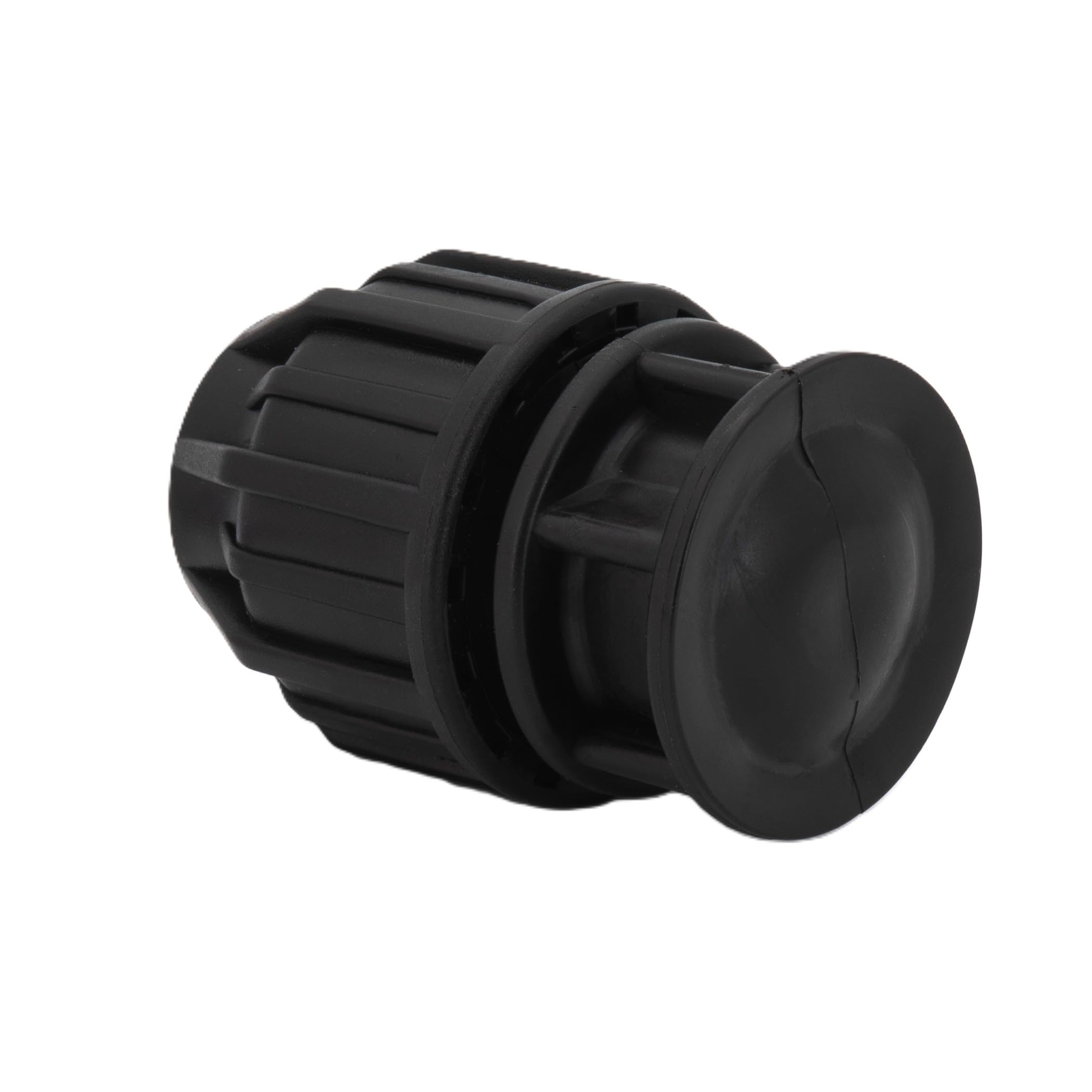 H2O-Flex® PP Fitting 20mm Stopfen Klemmverbinder mit DVGW Trinkwasserzulassung Verschraubung Endkappe Verbinder Endstück für 20mm PE Rohr Klemmfitting Adapter
