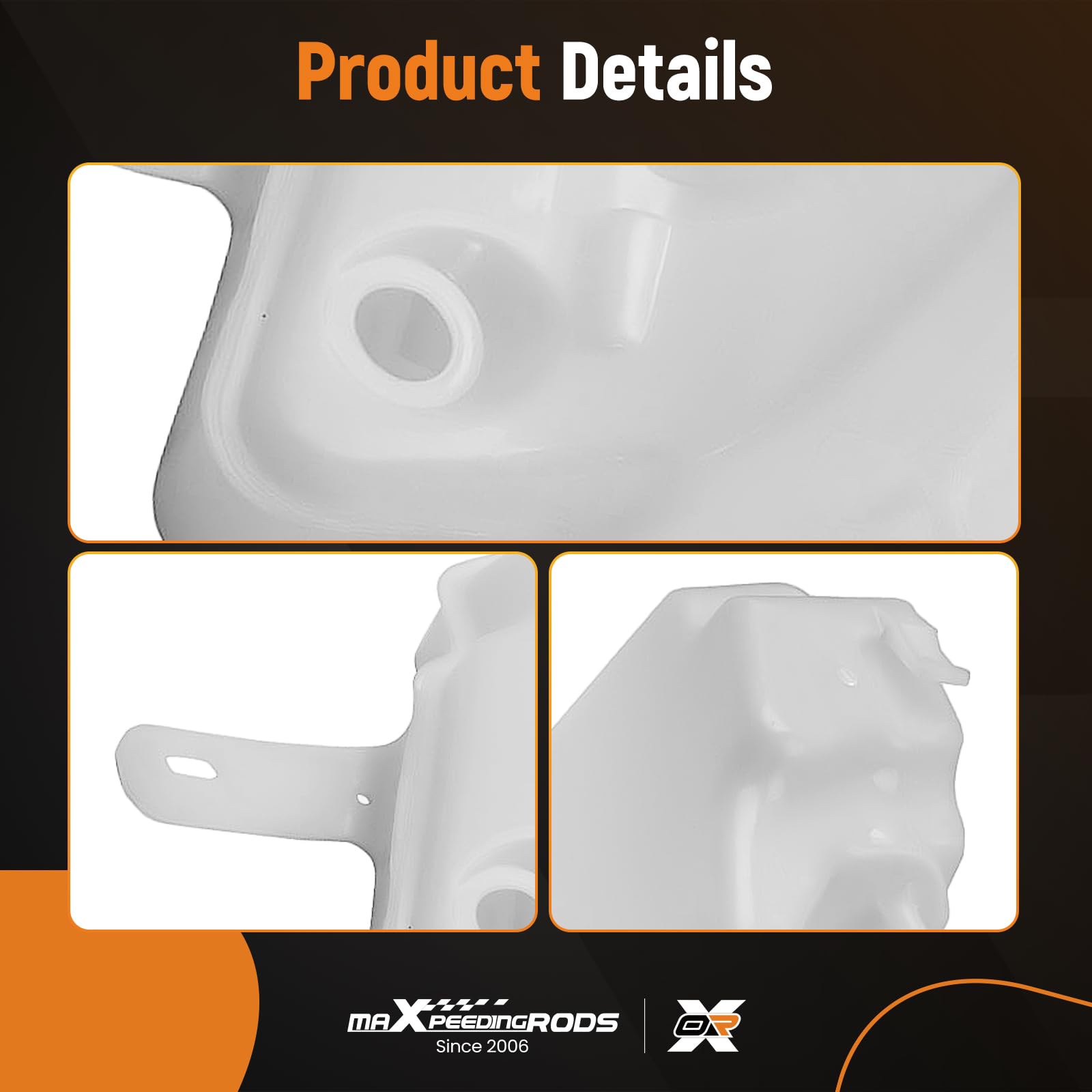 maXpeedingrods Depósito de líquido para limpiaparabrisas para Mercedes-Benz ML320 1998-2003 ML350 2003-2005 ML430 1999-2001 ML500 2002-2005 ML55 AMG 2000-2003, 1638690888. 20 y 16 pulgadas 38601160