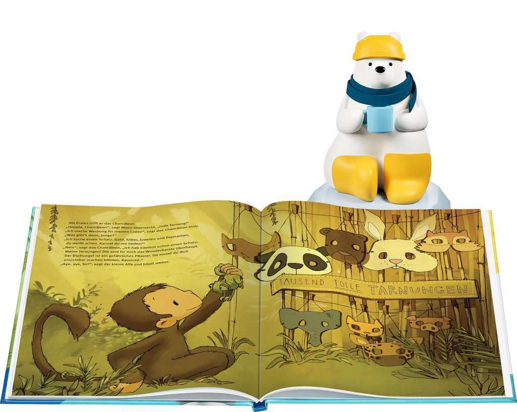 Ravensburger 00096 Starter Set SAMi - Your Reading Bear: The Biggest Treasure in the World, multicoloured, Mittel - Image 3