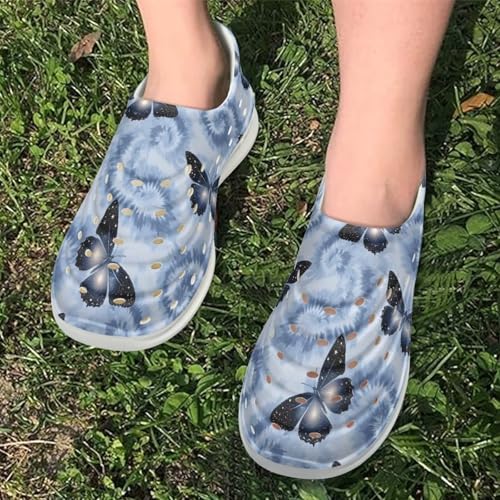 Kids Water Shoes, Beauty Slip-On Shoes, Garden Clogs for Girls,Lightweight Non-Slip Quick Dry Beach Sandals4