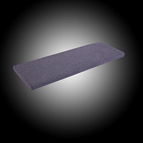 Cojín de banco personalizado para interiores, ventana de bahía, cojín de asiento de espuma Momery, cojín largo para silla de cocina, 36 x 14 pulgadas