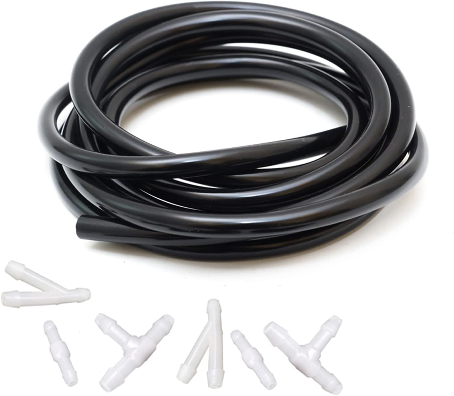 Slykew 30 PCS Car Windshield Washer Hose Kit, 13Ft Rubber