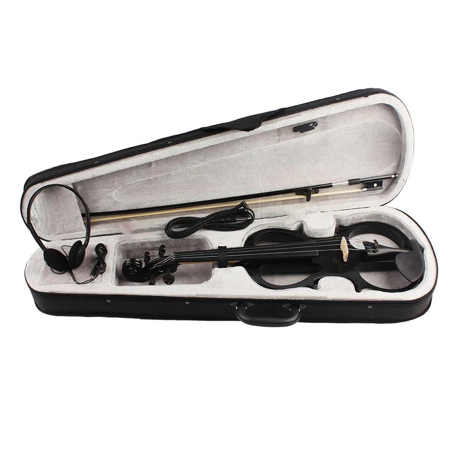 Amazon.com: Violin 4/4 Electric Violin Solid Wood Professional