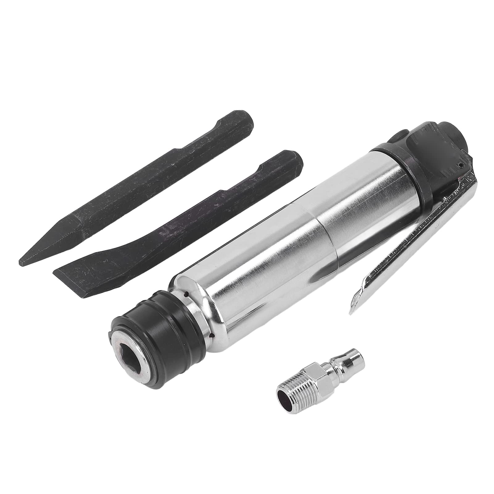 ViaGasaFamido Pala de Martillo Neumática, Material de Aleación de Aluminio, Potente Resistencia para Limpieza y Desbarbado de de Fundición, Alivia la Vibración para Uso Industrial