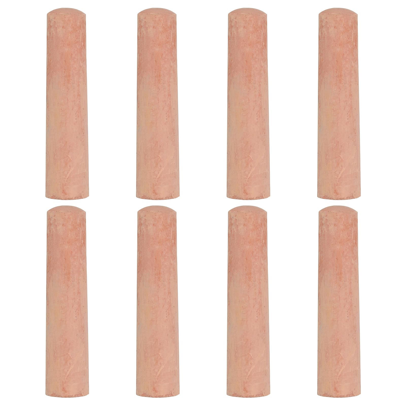 PATIKIL 8 PCS Dustless Chalk, Brown Sidewalk Chalk Large Solid Huge Washable Street Chalks Easy to Clean for Outdoor Adults Painting Graffiti Art Wall Ground Playground Floor