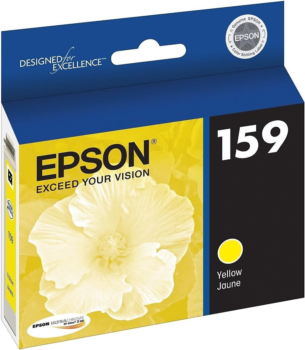 Epson UltraChrome Hi-Gloss 159 -Inkjet -Cartridge (Yellow) (T159420)