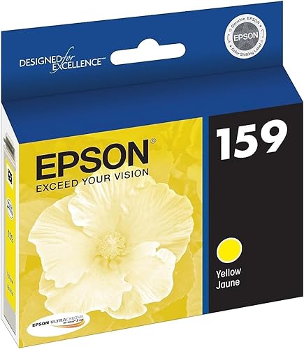 Miniatura 1 de Epson UltraChrome Hi-Gloss 159 - Cartucho de inyección de tinta (amarillo) (T159420)