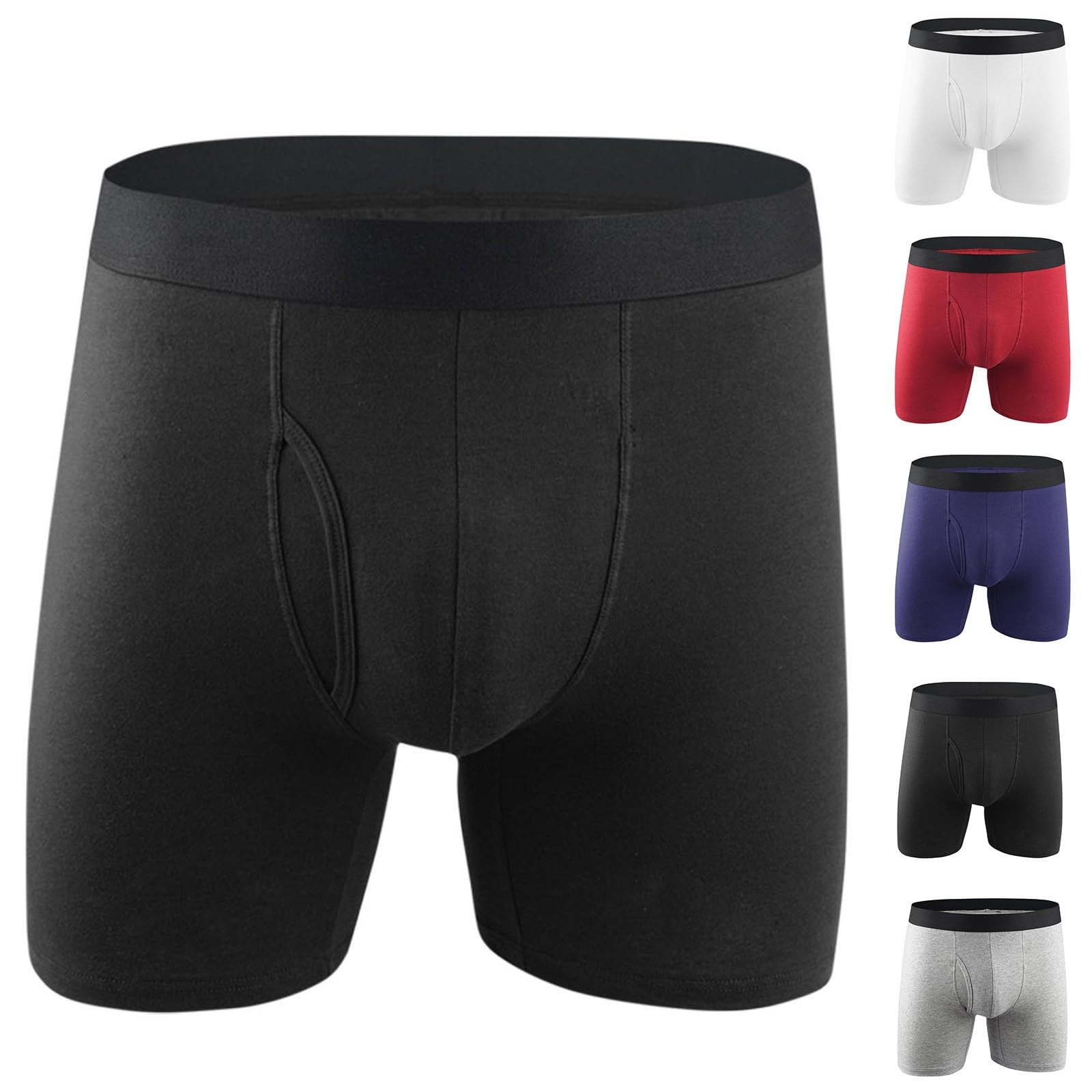 Mens breathable Boxer Briefs Short Leg Underwear Pack Health to Wear Soft Comforable Female Panties Briefs Fly Pouch