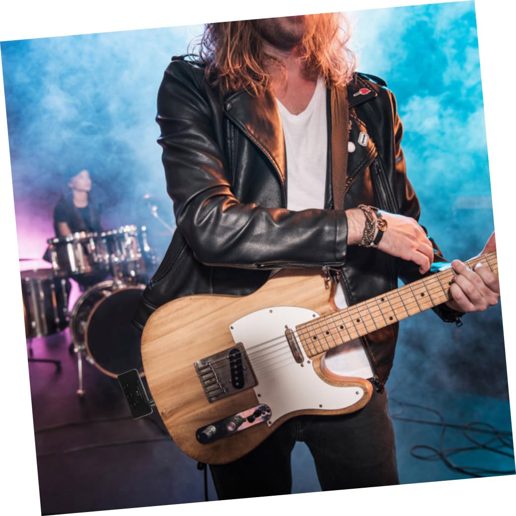 Vaguelly Miniatur Kopfhörer Gitarrenverstärker Tragbar für Bass und E-Gitarren mit Leichtem Abs Kunststoff für Unterwegs im Gitarrenrucksack