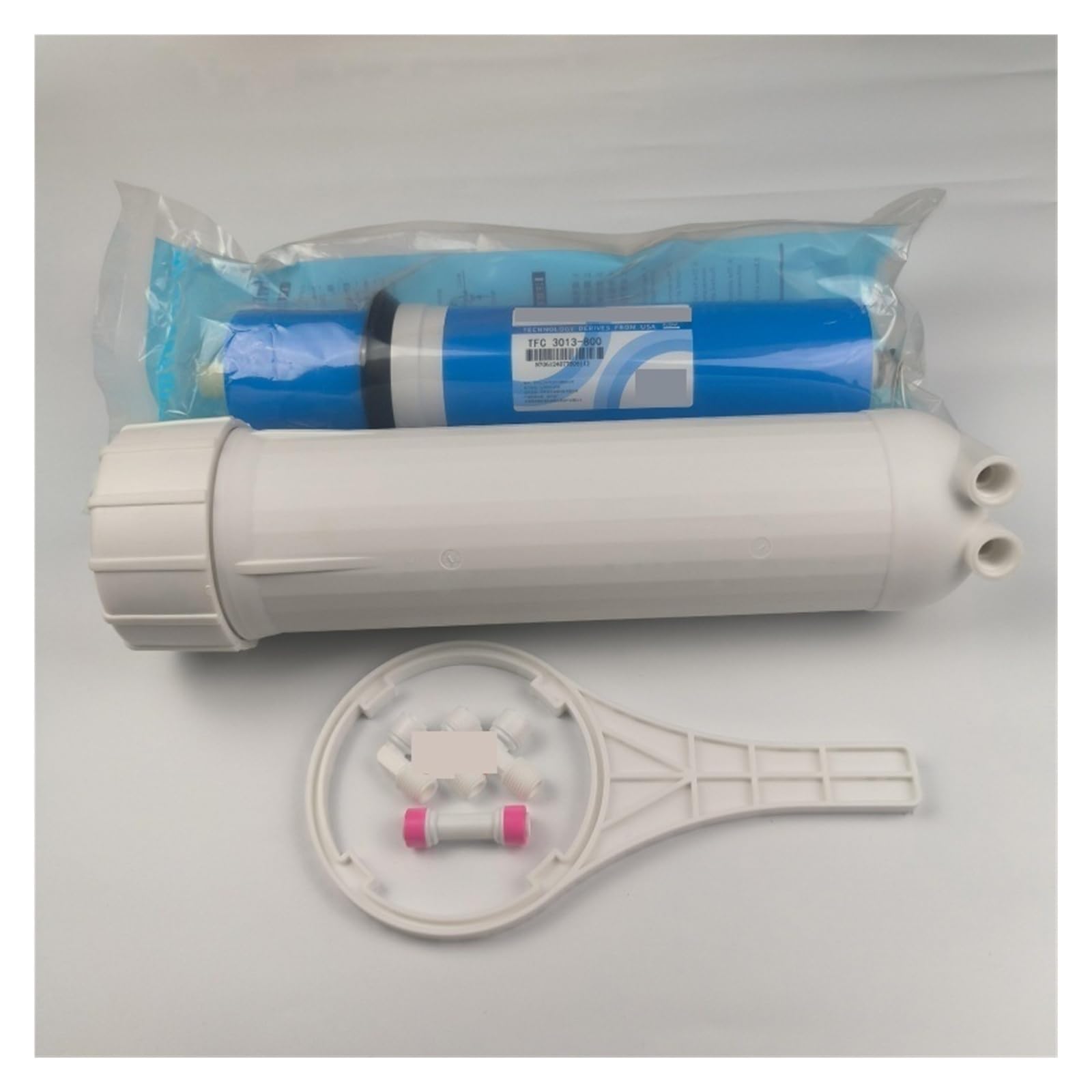 Ricambio for filtro for osmosi inversa a membrana RO da 3013-800 GPD + alloggiamento, attacco da 1/4, parti for purificatore d'acqua da cucina Con elevata velocità di filtrazione