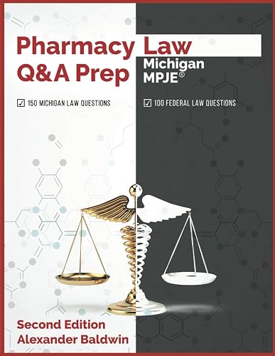 Pharmacy Law Q&amp;A Prep: Michigan MPJE: Second Edition