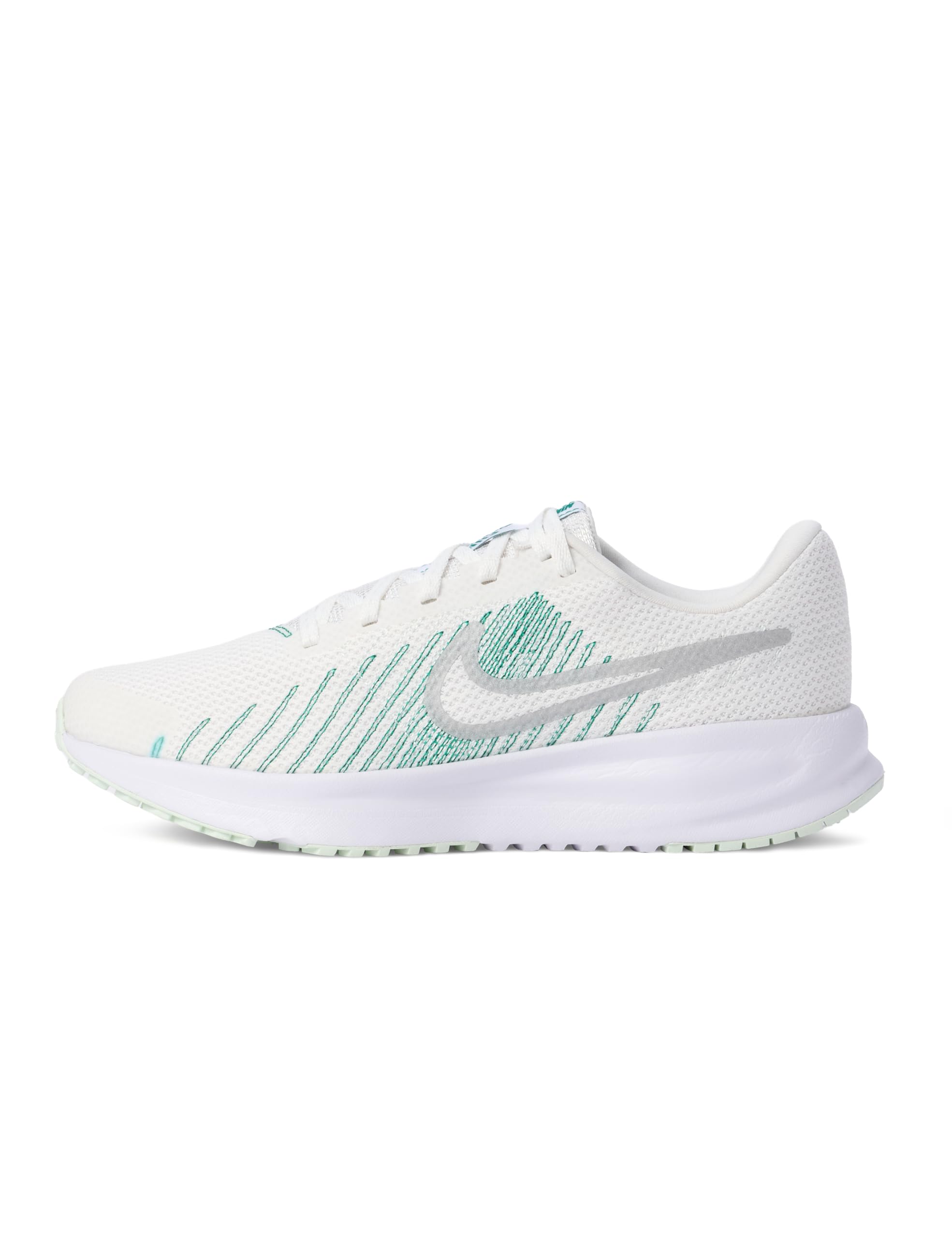 Nike Run Defy Straßenlaufschuh Für Damen, Summit White/Metallic Silver-White, HM9593-122, 42.5 EU (W 10.5 US)