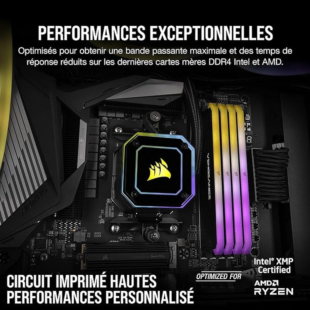 Amazon | CORSAIR DDR4-128GB 3200MHz CL16 デスクトップPC用メモリ