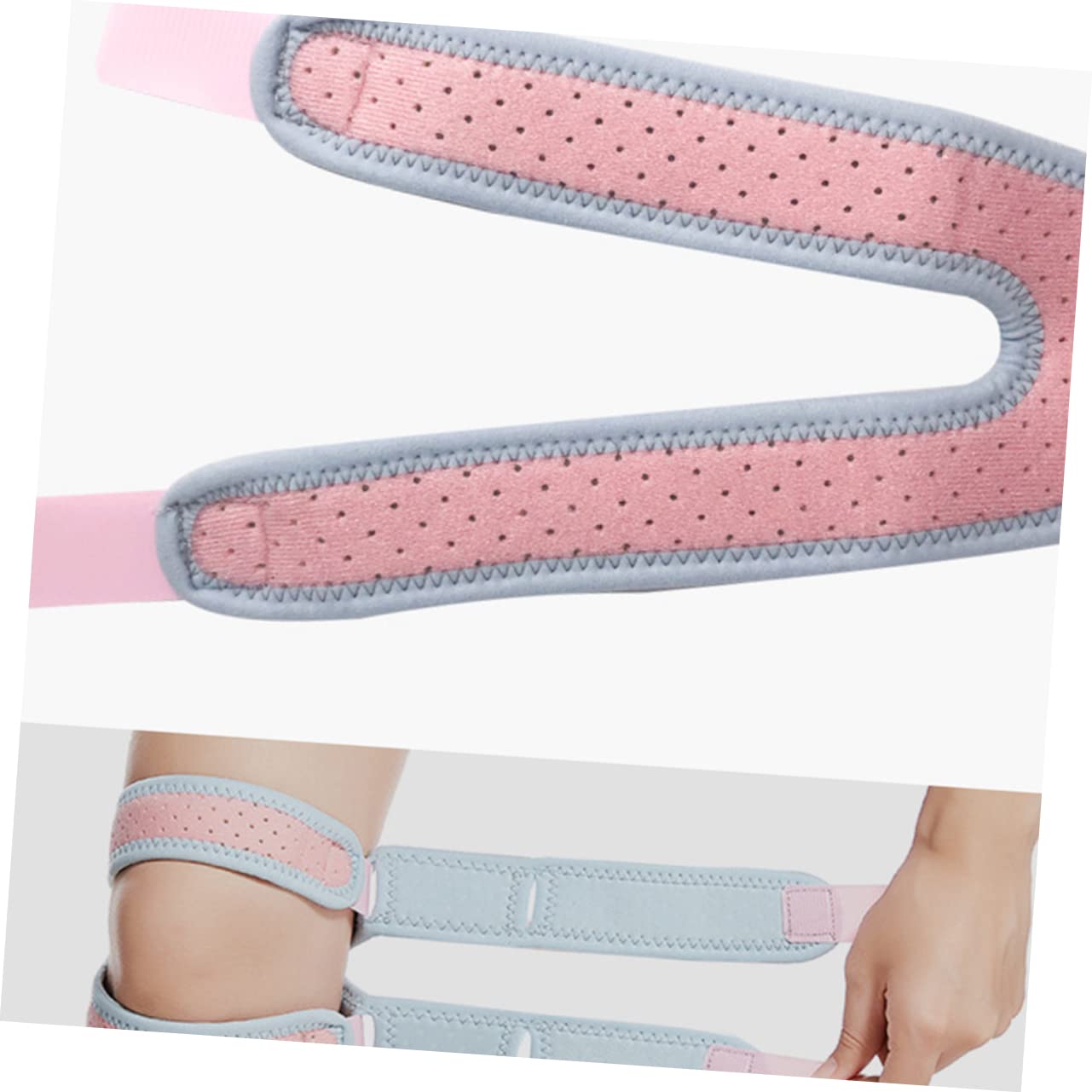 KOMBIUDA Sports Kneecap Running Knee Pad Outdoor Sports Knee Pad for Men and Women Lightweight and Breathable