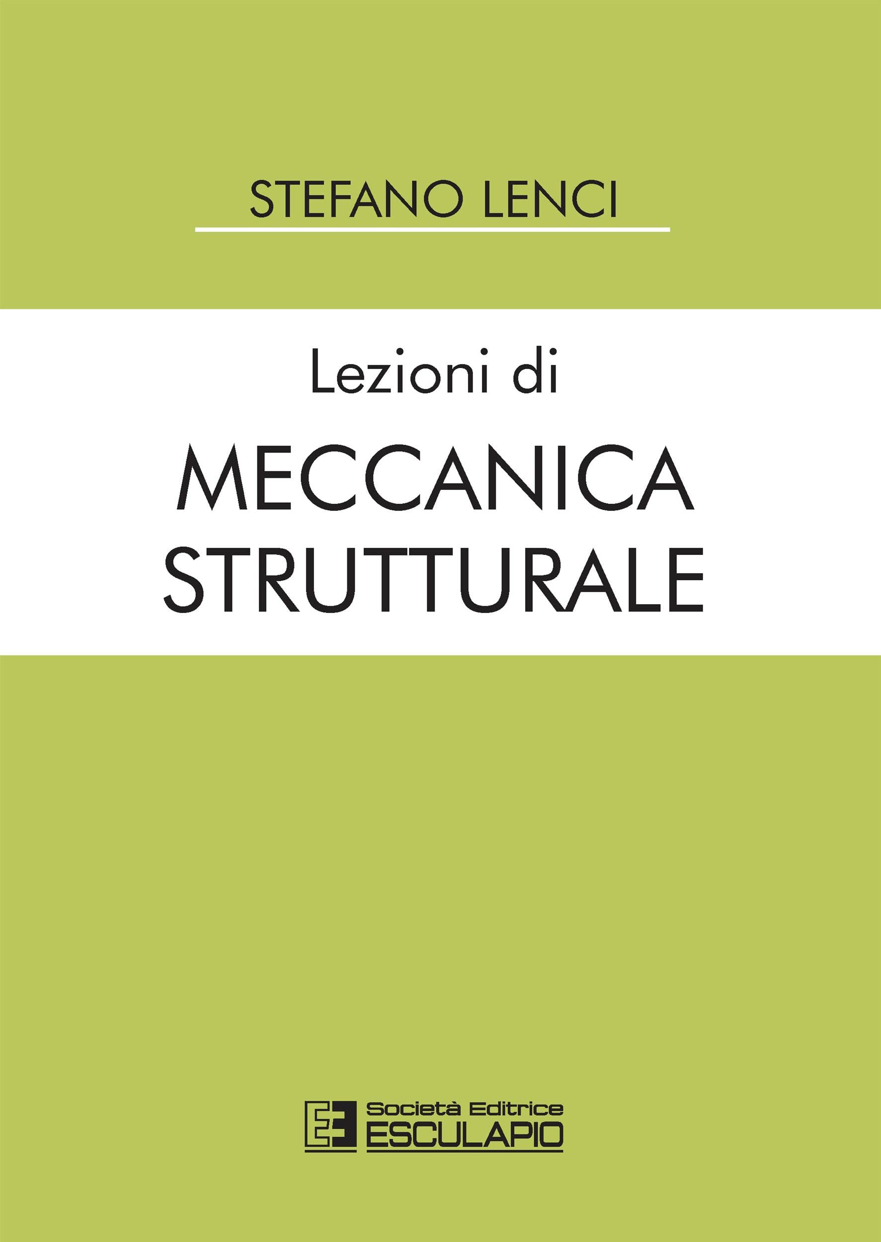 Ouvrage académique Lezioni di Meccanica Strutturale édition italienne originale