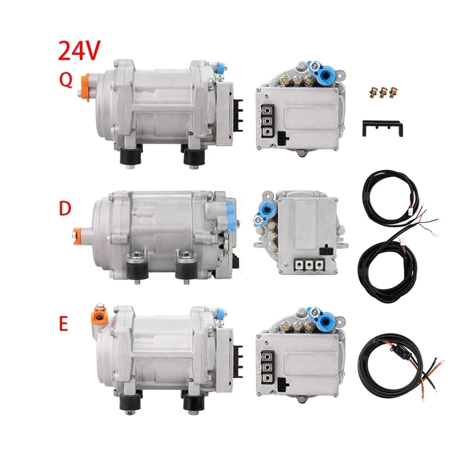 Elektryczna sprężarka spiralna klimatyzacji pojazdu 12 V/24 V/48 V