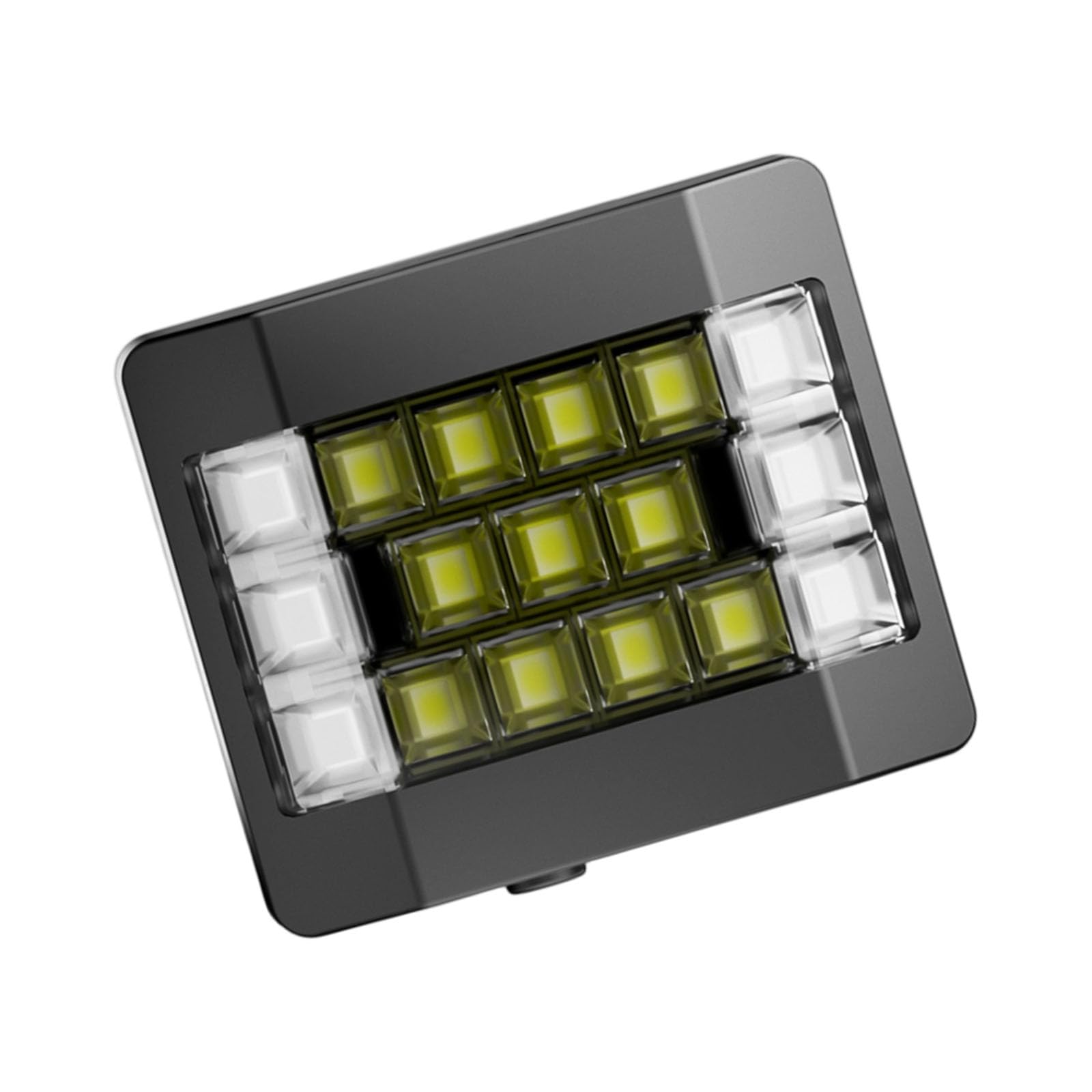 Kaeltsyn Multifunction Rechargeable LED Flashlight 6 Light Setting Including Flashing Enhances Sights Waterproof for Outdoor Multiple Mode Light