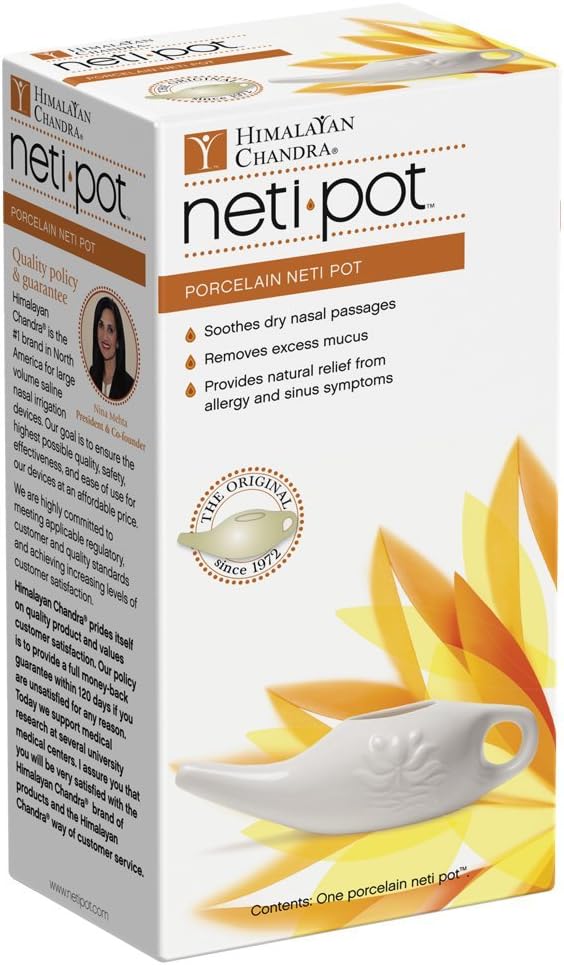 Porcelain Neti Pot