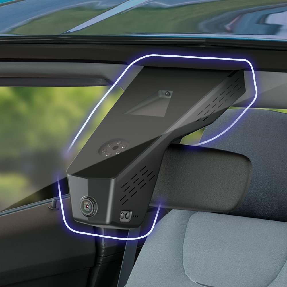 Fitcamx Dashcam 4K Compatibile con Citroen Berlingo and Peugeot Rifter 2018-2023, OEM video UHD 2160P, WiFi e APP integrati, registrazione in loop, G-Sensor, Plug & Play, scheda da 64 GB
