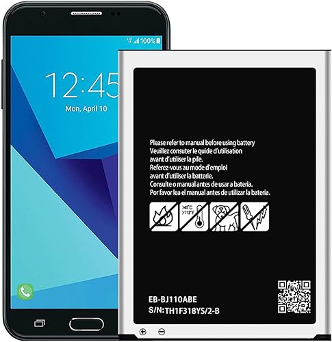 Para Samsung Galaxy J1 Ace SM-J110M Batería de repuesto EB-BJ110ABE 1900mAh 7.22Wh(No para J110H