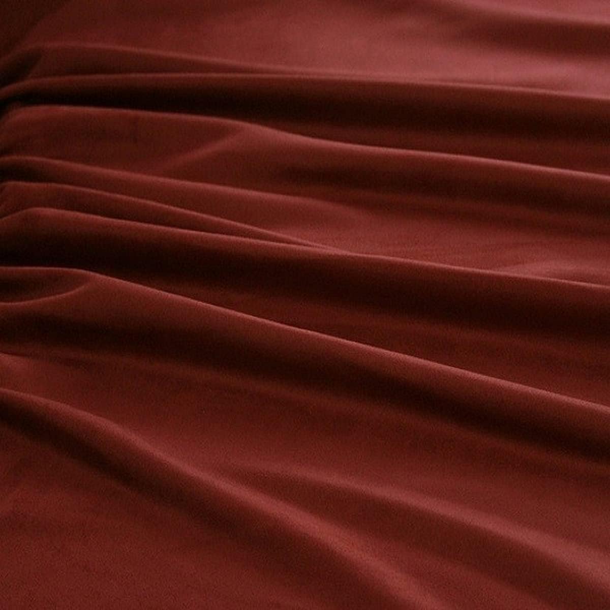 Luxury Faux Suede Fabric Material 225g - Terracotta (Precut - 1Mtr-150cmx100cm)