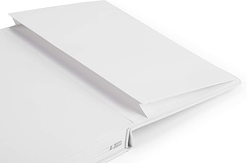 Miniatura 9 de Minimalism Art, Cuaderno de tapa dura de alta calidad, tamaño grande, composición B5 de 7.6 x 10 pulgadas, 186 páginas numeradas, bolsillo