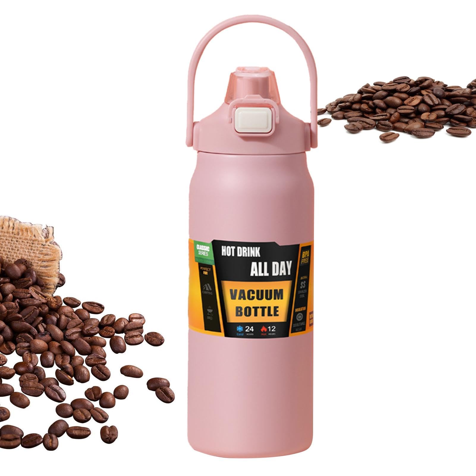 Bouteille d'eau pour le sport de 1500 ml isotherme finie l'eau chaude